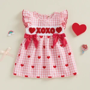 Toddler Girl Heart Print
