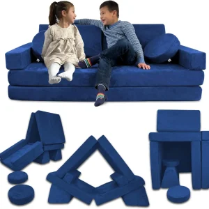 Modular Kids Play Couch,Child Sectional Sofa,Fortplay