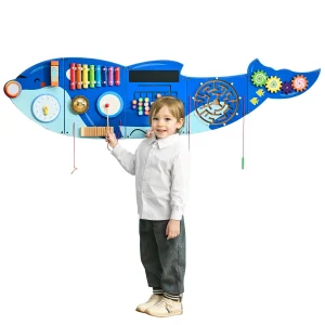 SucceBuy Orca Kids Wall Busy Board 12 Activities