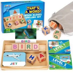 Spelling Games w/Flash Cards, Matching Letters Games, Word Educational Learning