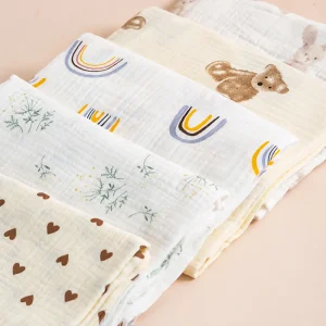 100X100cm Baby Receive Blanket for Newborn