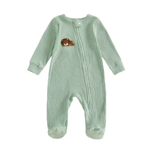 Baby Boy Romper Footless Pajamas