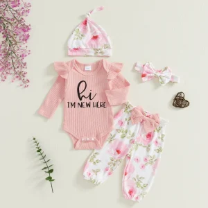 Baby Girls 4 Piece Outfit