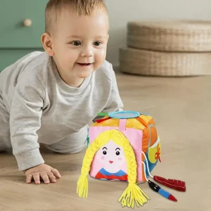 Portable Plush Learning Box Educational