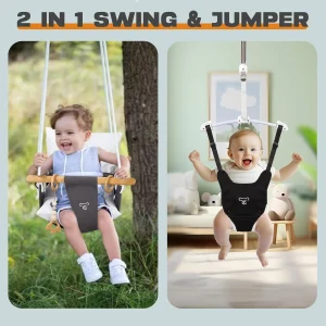 2-in-1 Baby Jumper & Swing