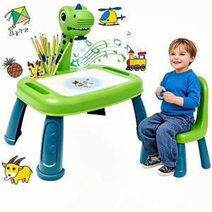 unicorn projection music drawing board