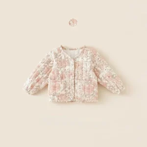 2-6Y Kids Velvet Jacket