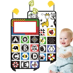 Baby Cloth Books Tummy Times Floor Mirror