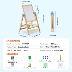 SucceBuy Standing Magnetic Drawing Board