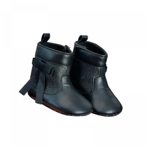 Adorable Girls Bow Ankle Boots