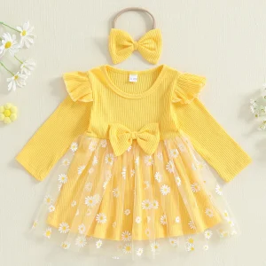 Baby Girl Flower Print Dress