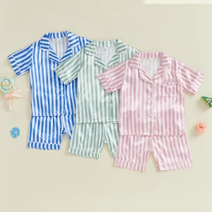 Silk Pajama Set for Boys and Girls